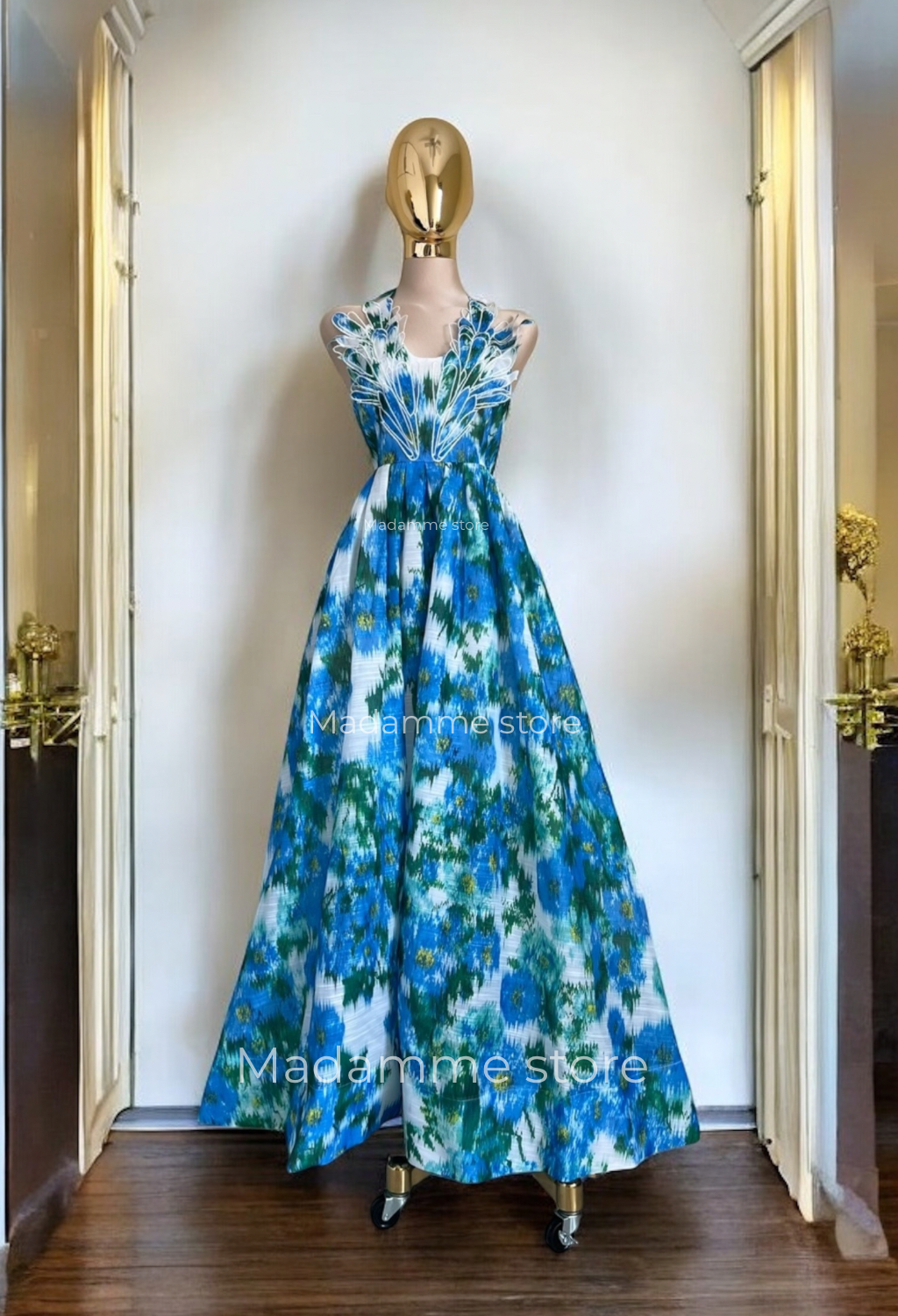 Vestido Celeste