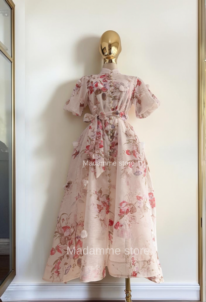 Vestido pétalo de gardenia