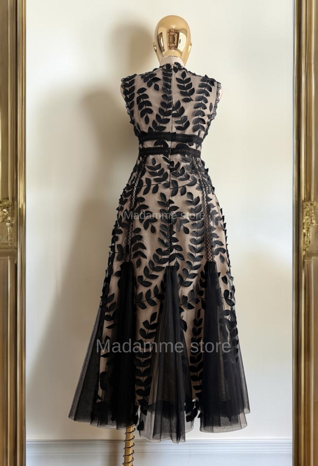 Vestido Jardín de Ébano