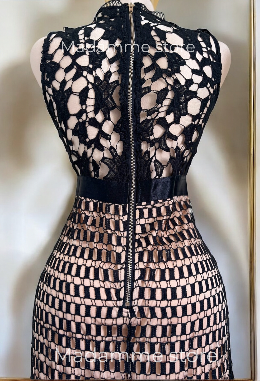 Vestido Encaje Noir Éternel