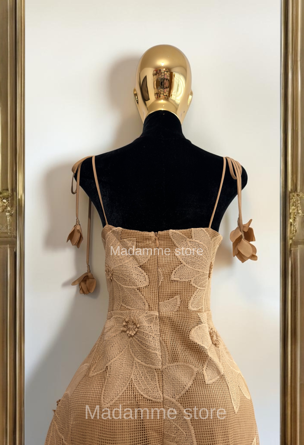 Vestido Constanza Taupe