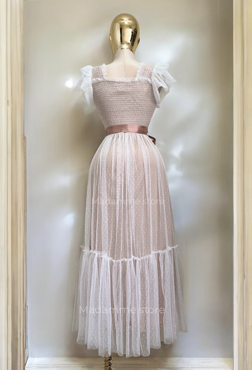 Vestido Rose de Chantilly