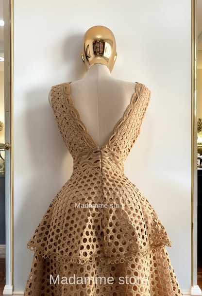 Vestido Eclat Taupe