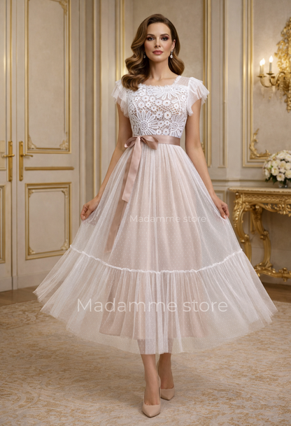 Vestido Rose de Chantilly