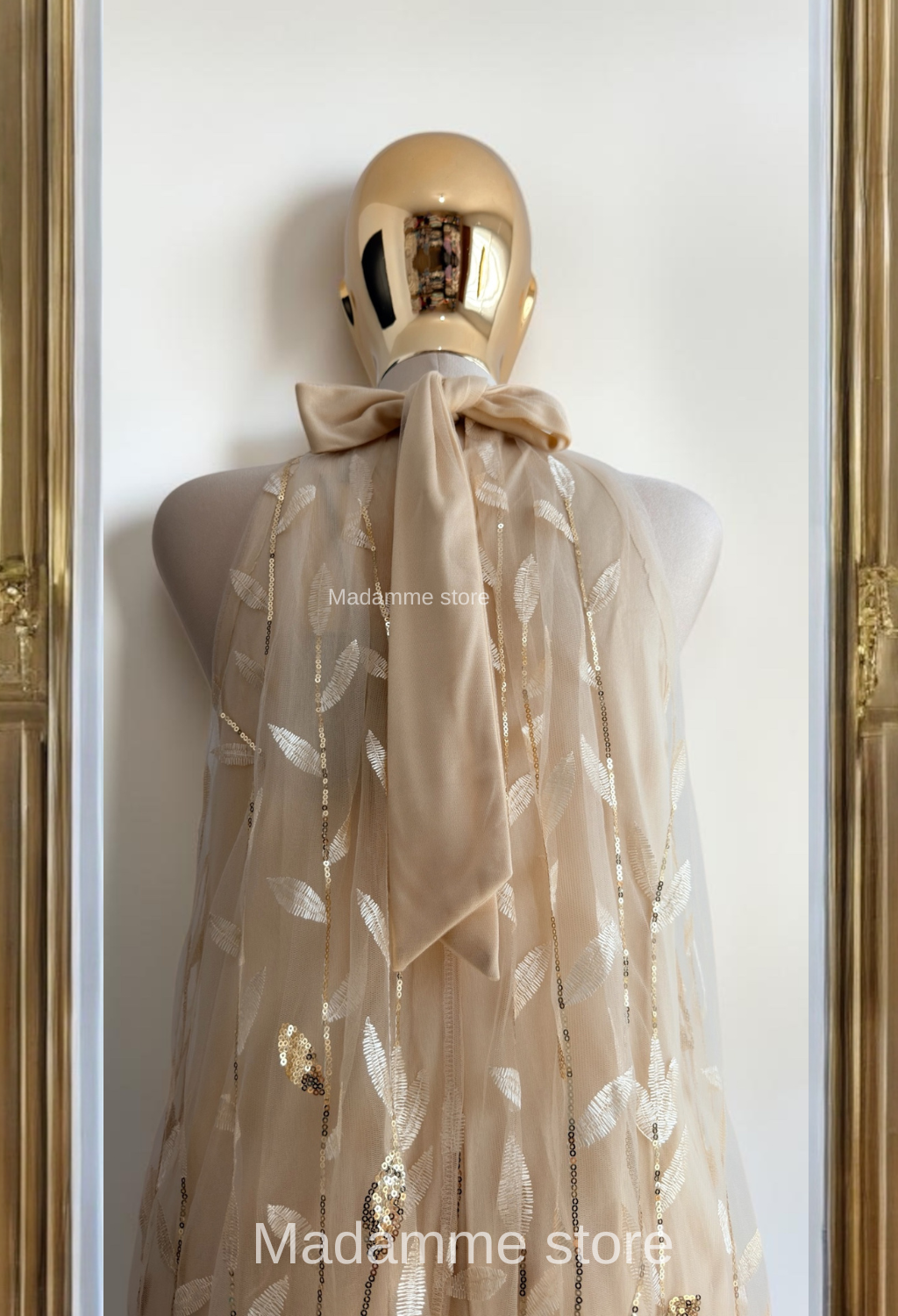 Vestido Golden Glow