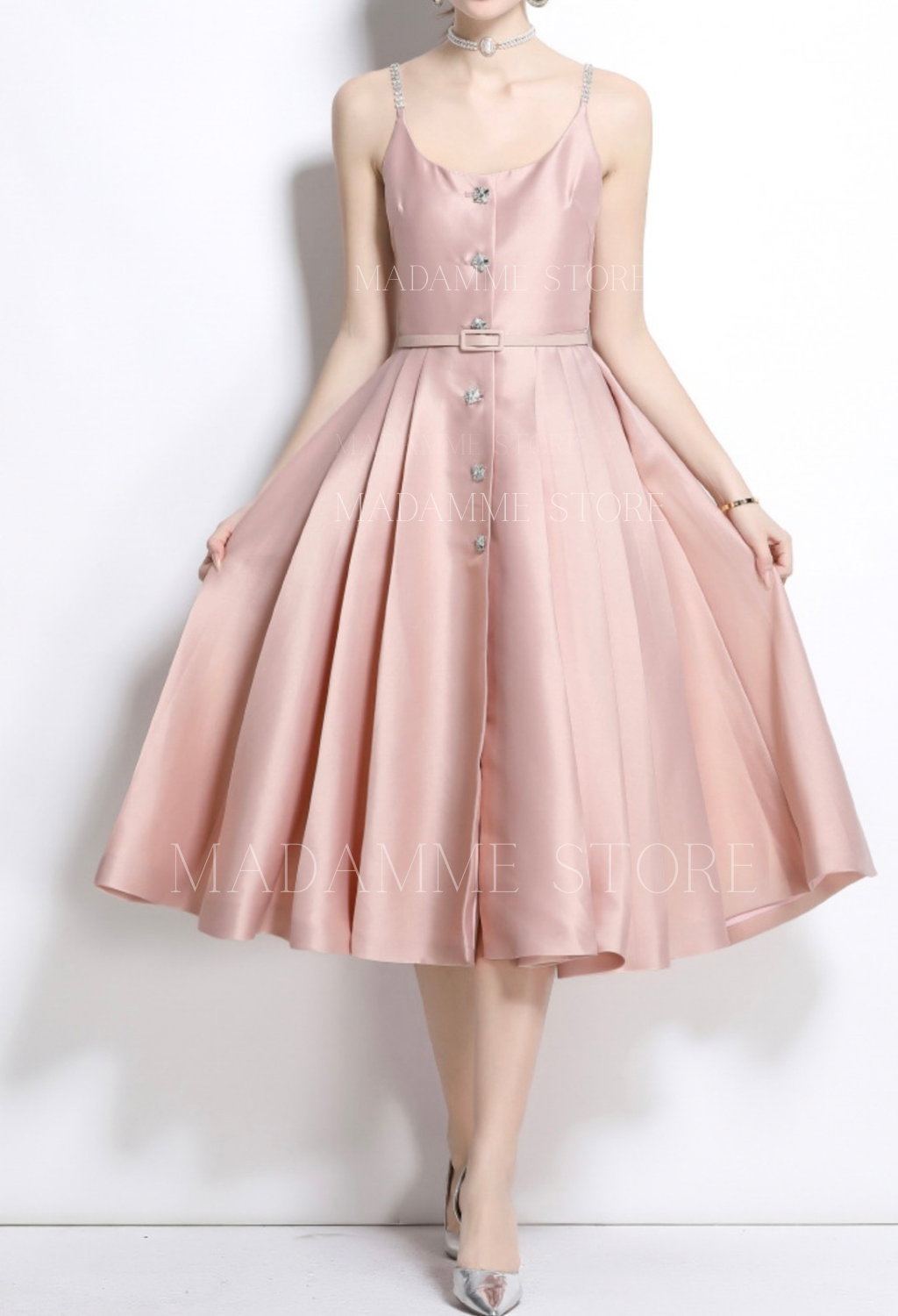 Vestido Carmín