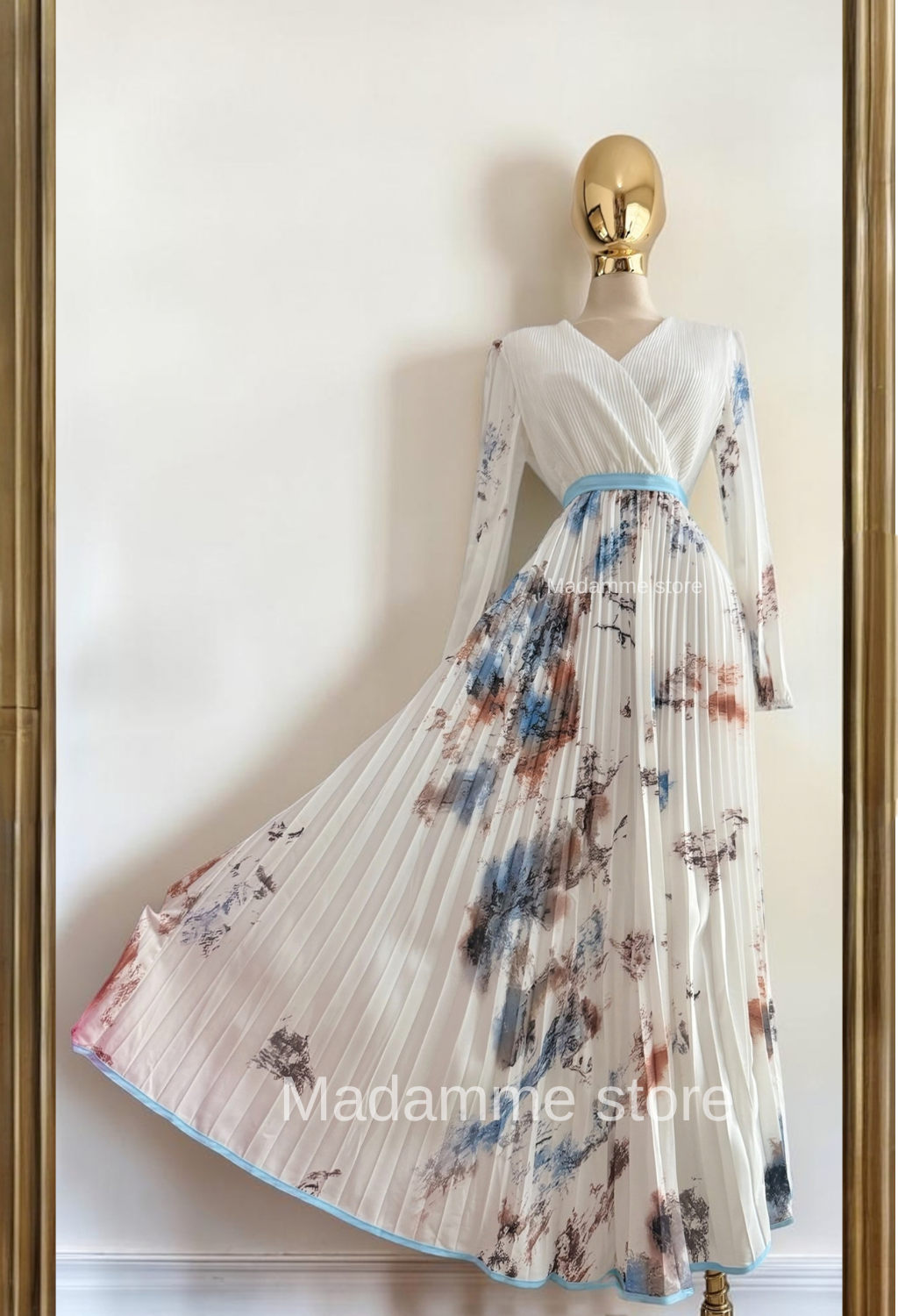 Vestido plisado Susan