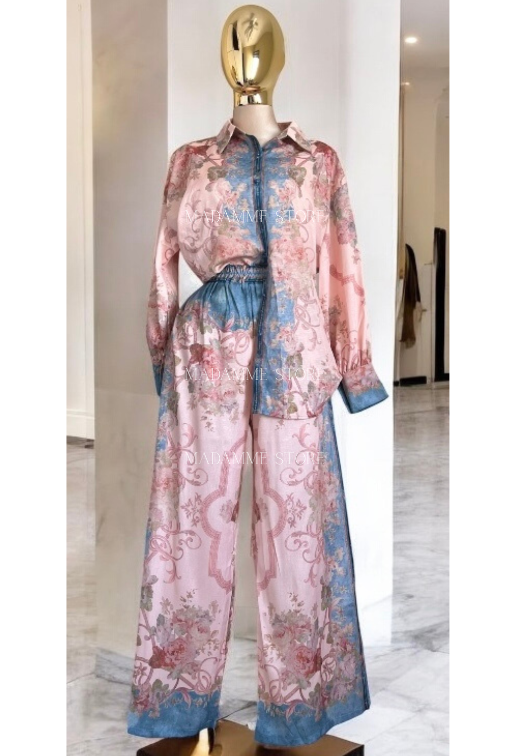 Conjunto Barroco Rosé