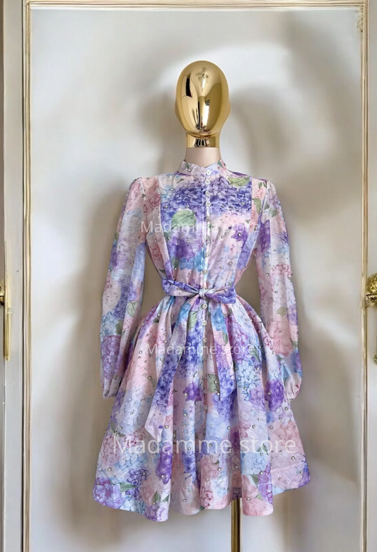 Vestido corto Luz de Uva 🍇
