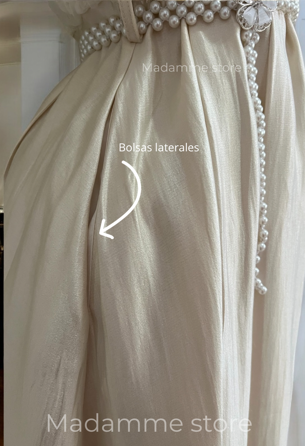 Vestido Rosa de Marfil