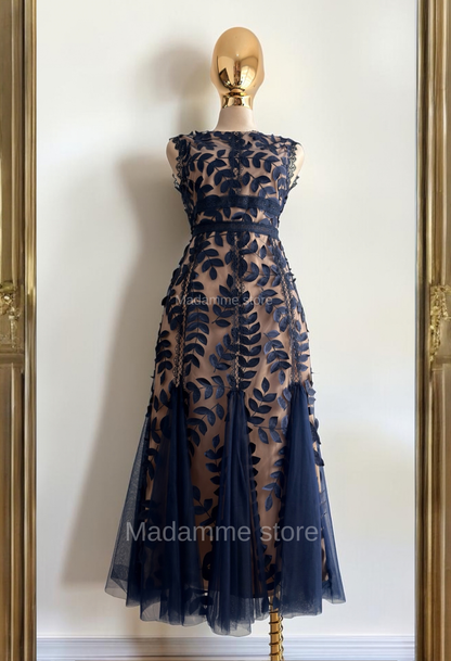 Vestido Jardín  de Zafiro