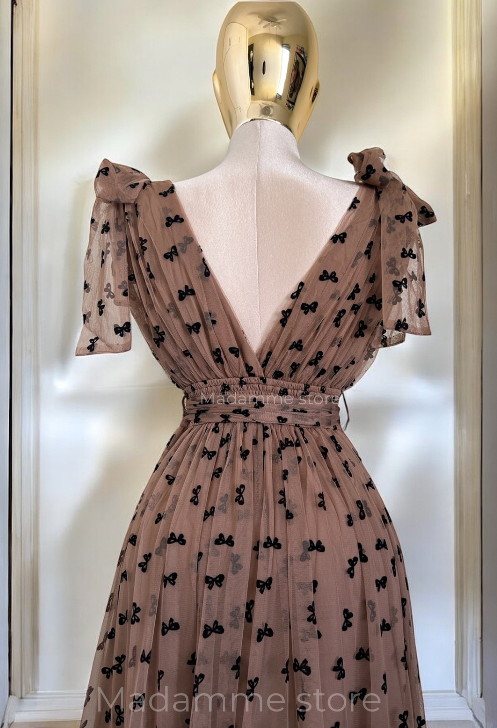 Vestido Caricia de Moka