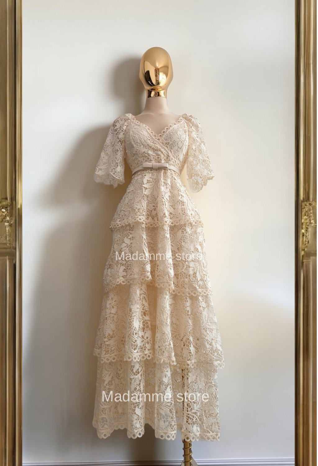 Vestido Flor de Encaje