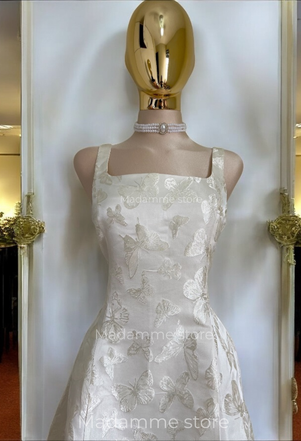 Vestido Mariposa de Cristal