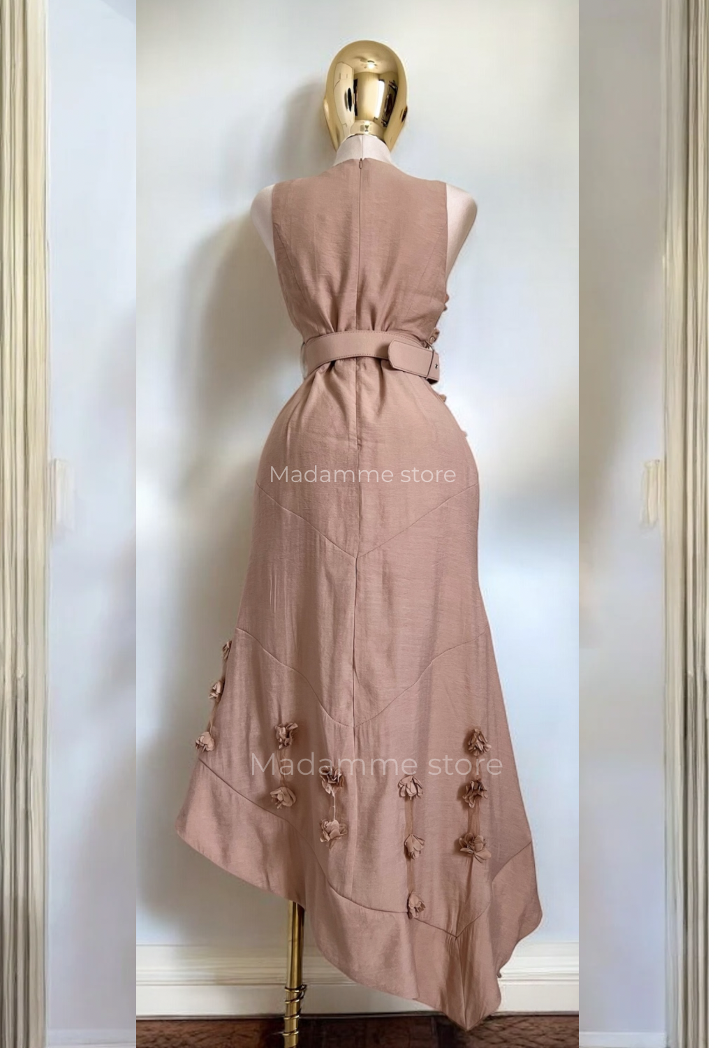 Vestido Movimiento de Rosas