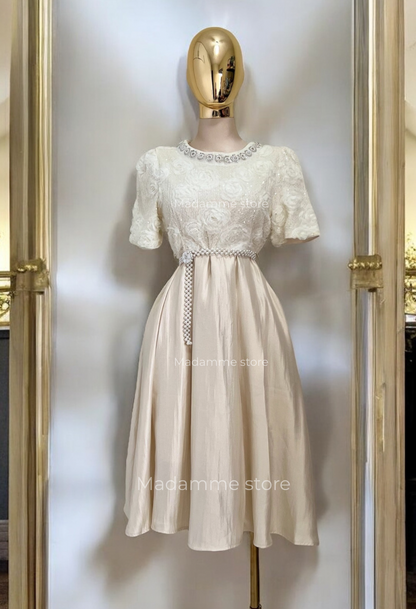 Vestido Rosa de Marfil