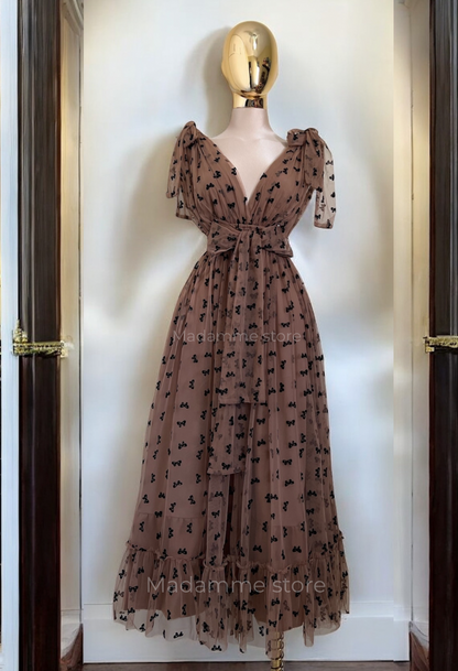 Vestido Caricia de Moka