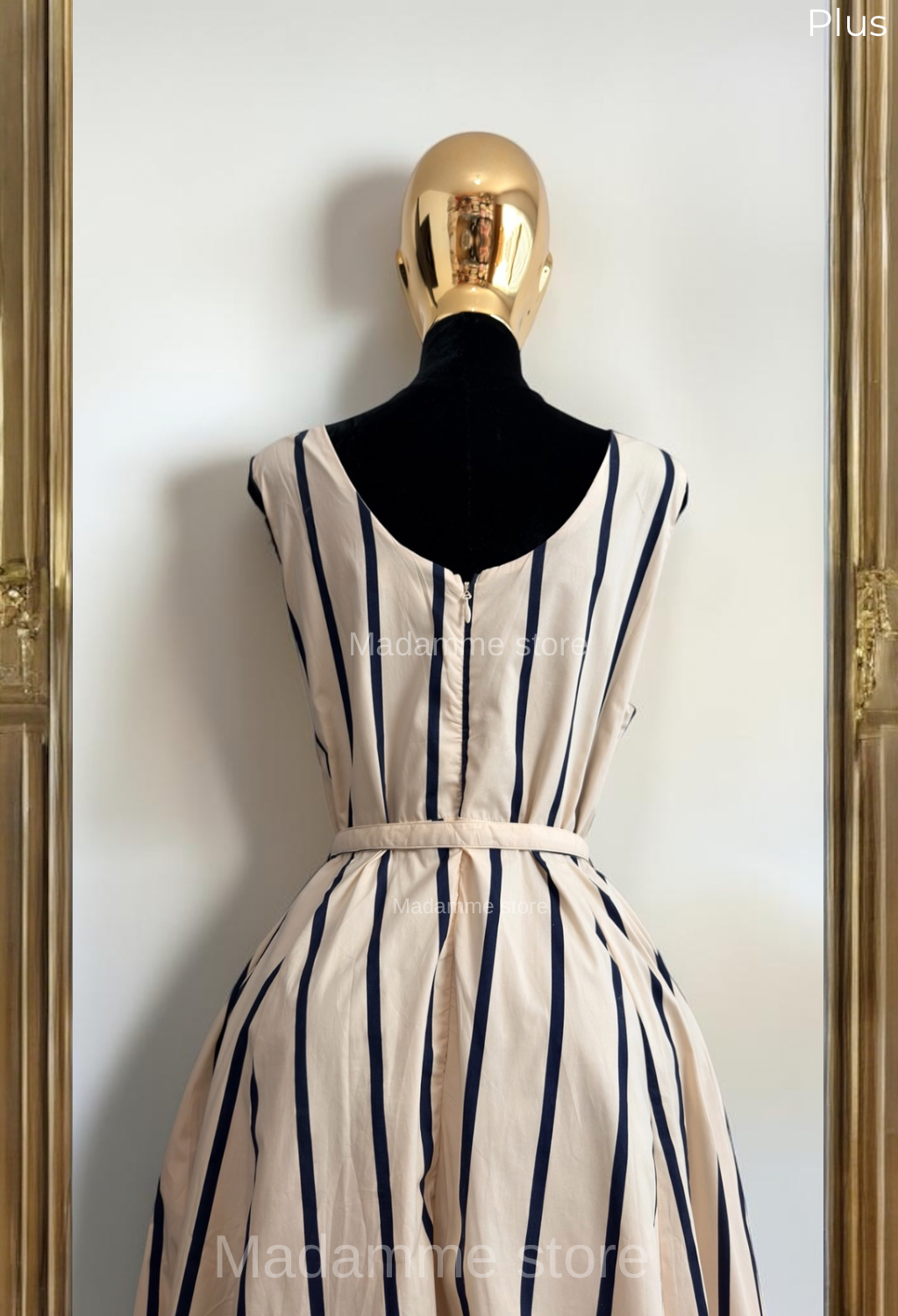 Vestido Portofino beige