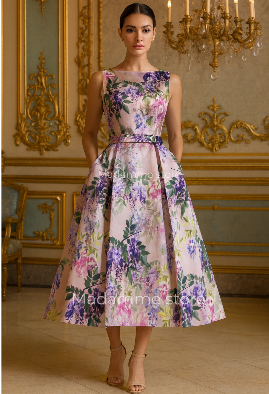 Vestido Wisteria Púrpura