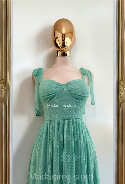 Vestido Esmeralda Mint