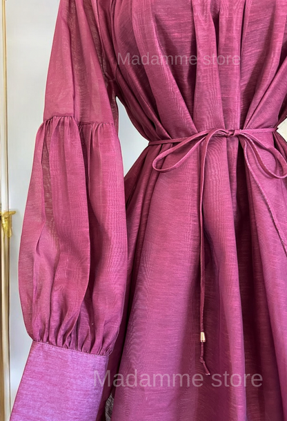 Vestido Rubí Imperial