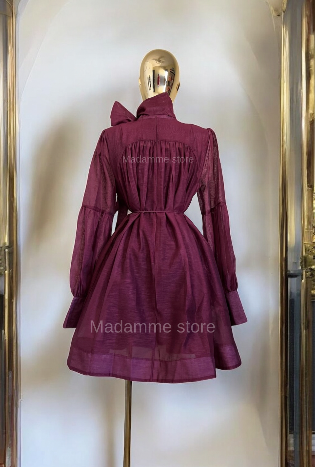 Vestido Rubí Imperial