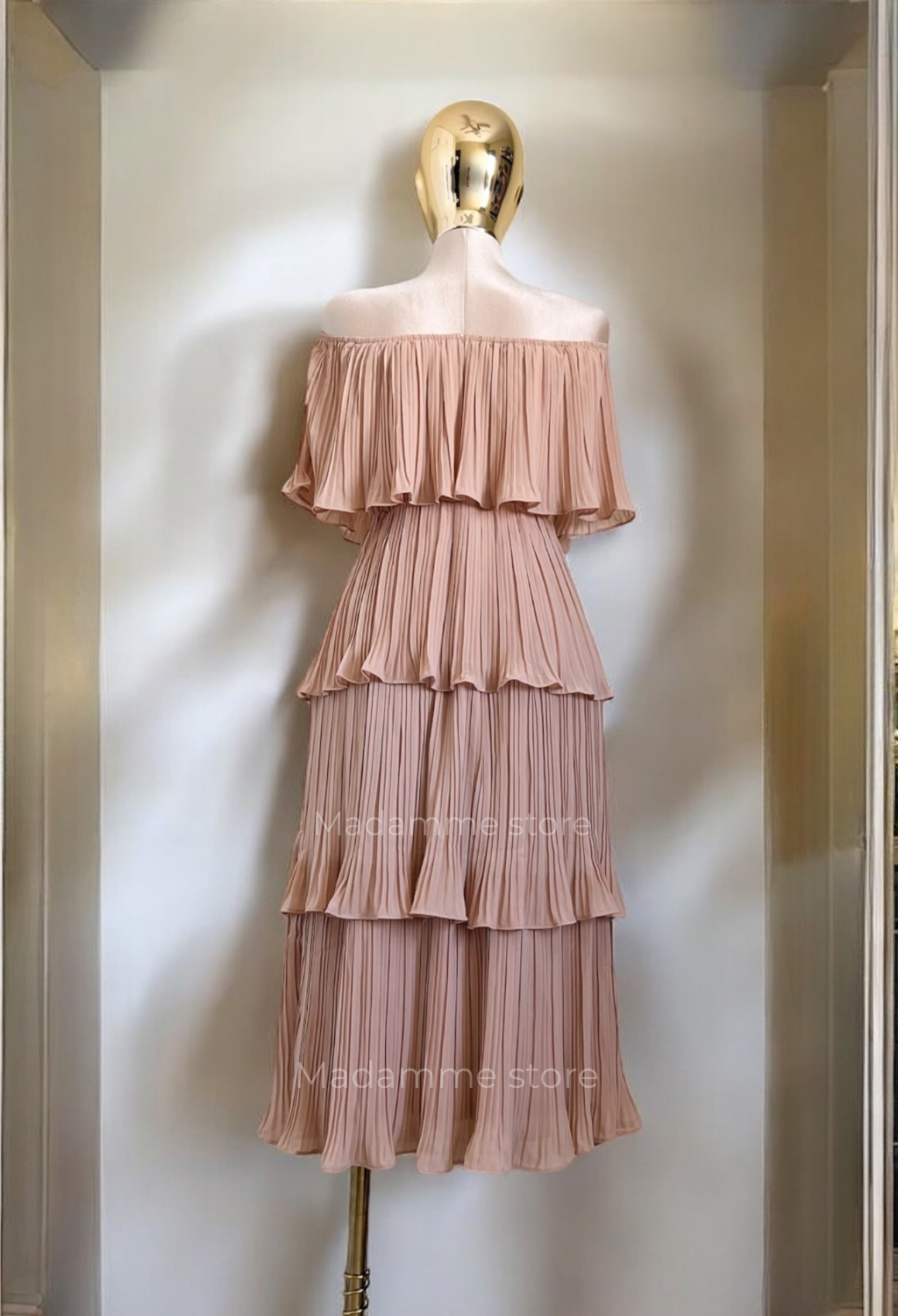 Vestido Taupe Éternel