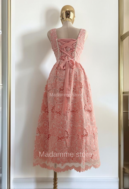 Vestido Jardín de Cristal Rosé
