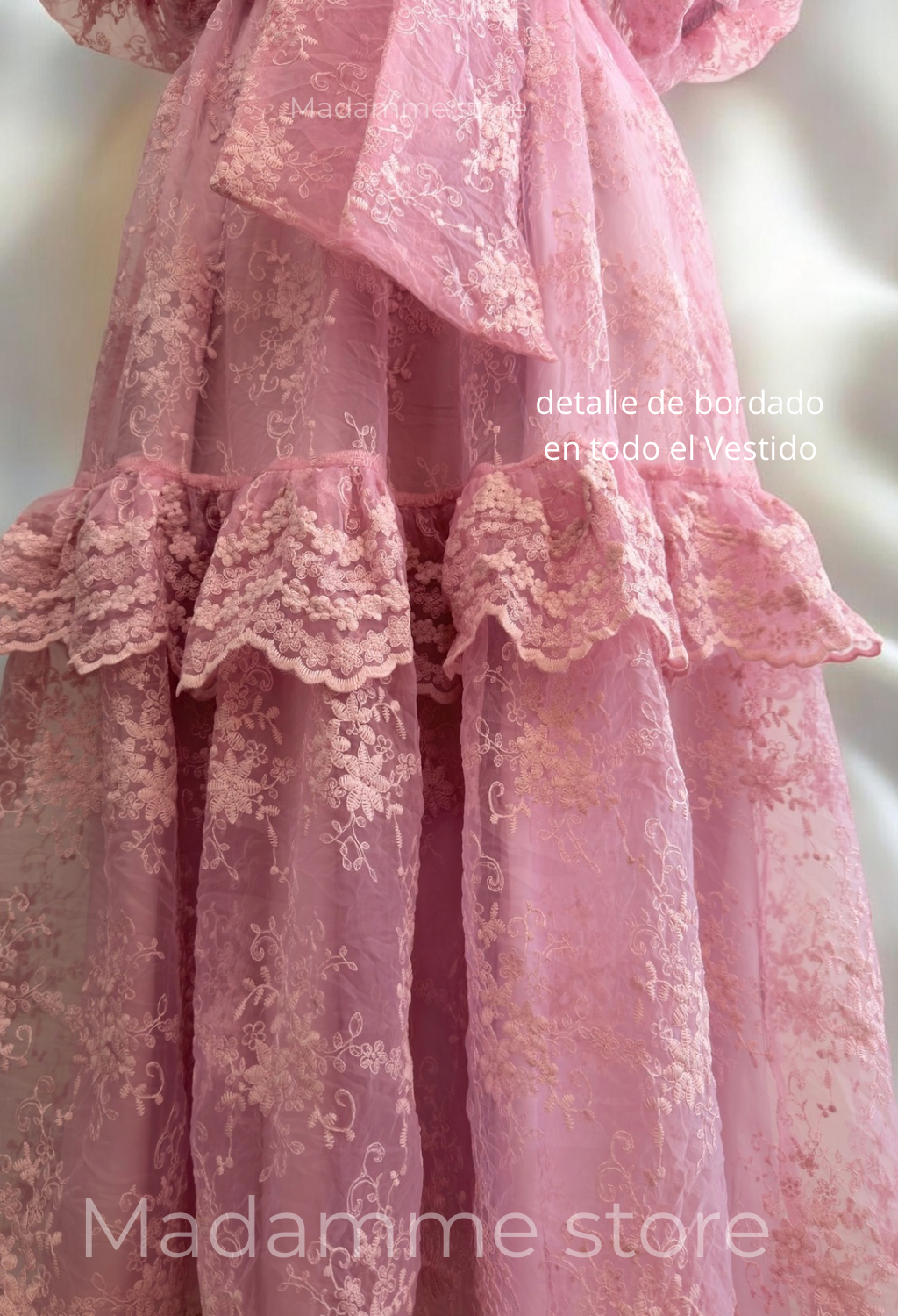 Vestido Diamante Rosa
