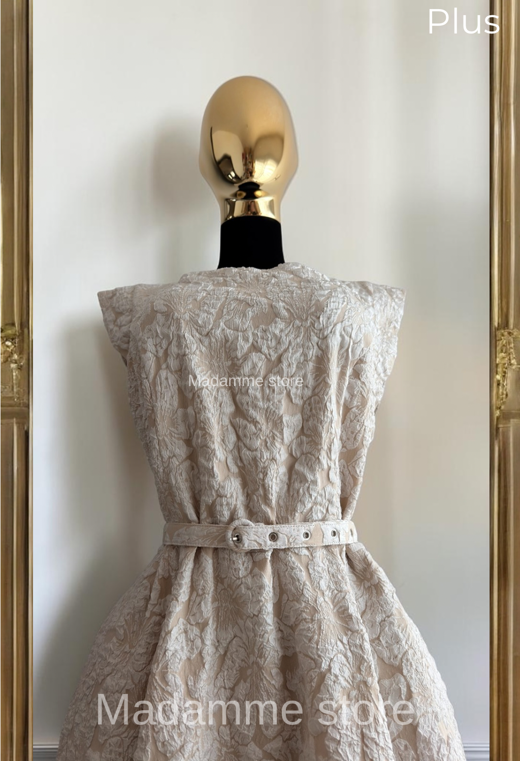 Vestido encanto de porcelana