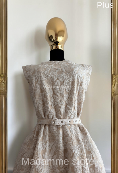 Vestido encanto de porcelana