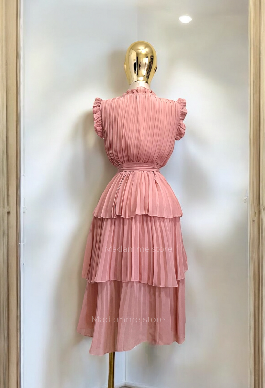 Vestido Romance de Rosa