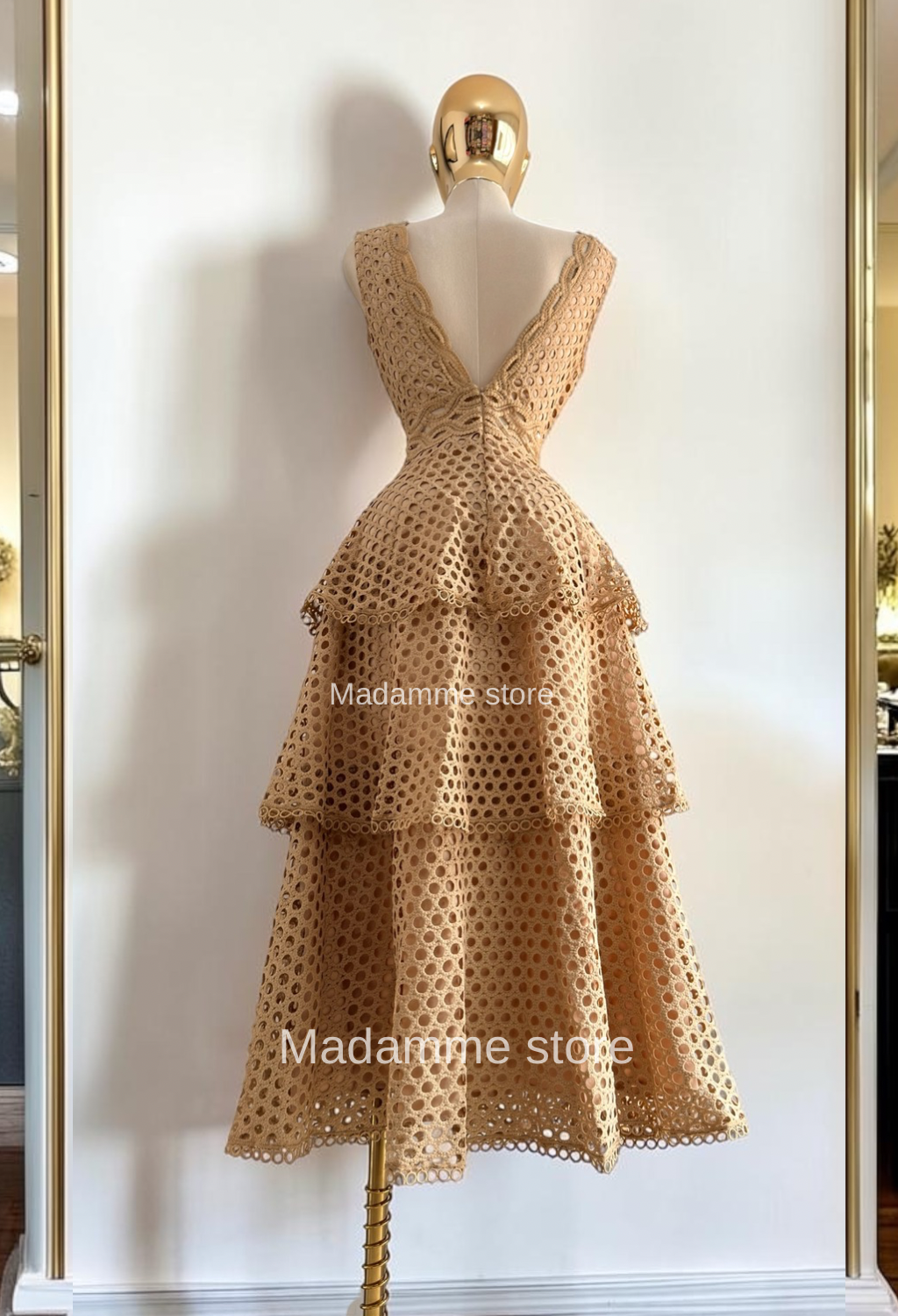 Vestido Eclat Taupe