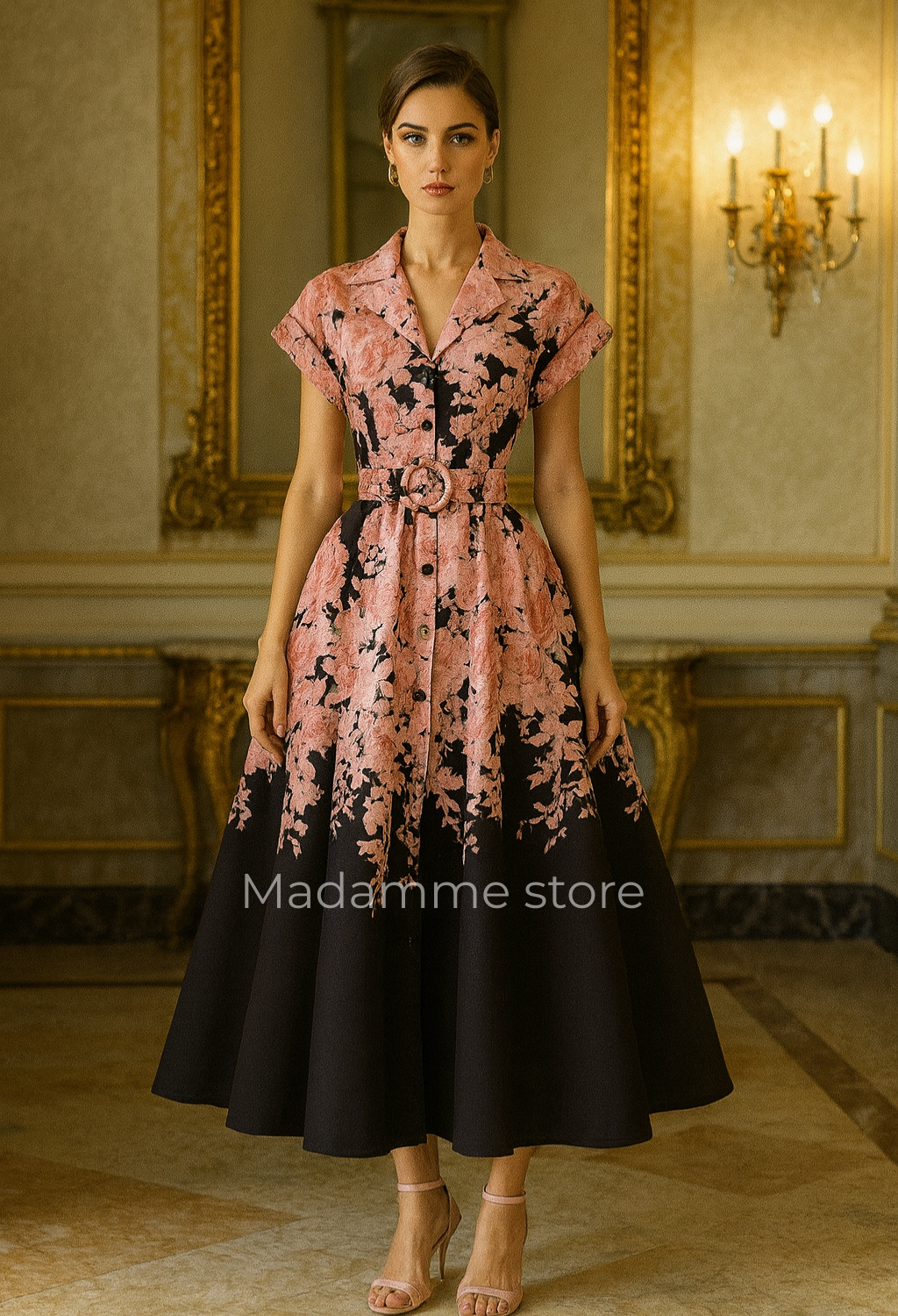 Vestido Rosa de Venecia