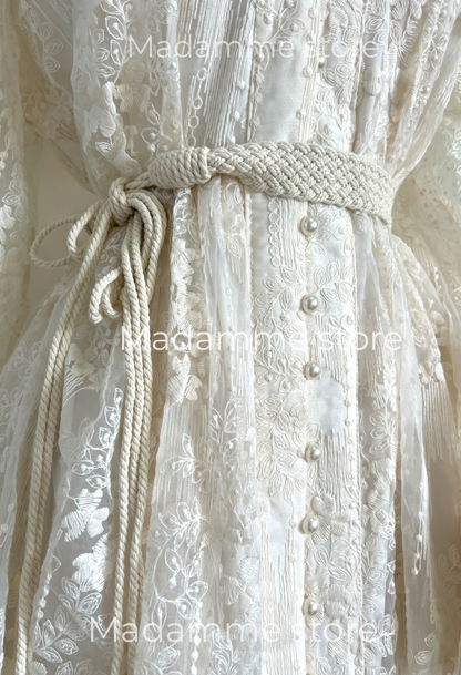 Vestido Sophie Blanche