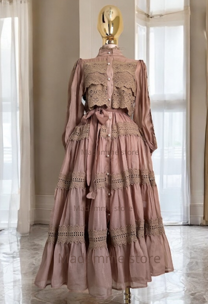 Vestido Emilia Marrón