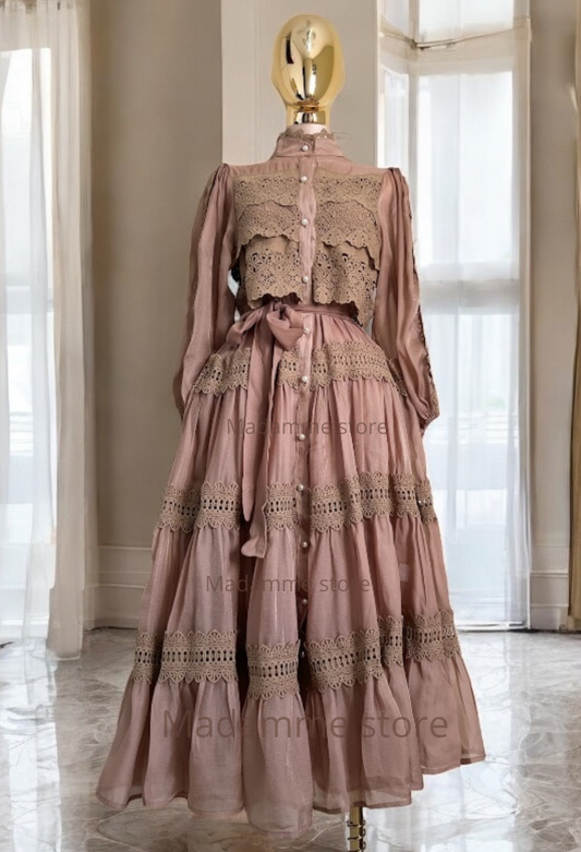 Vestido Emilia Marrón
