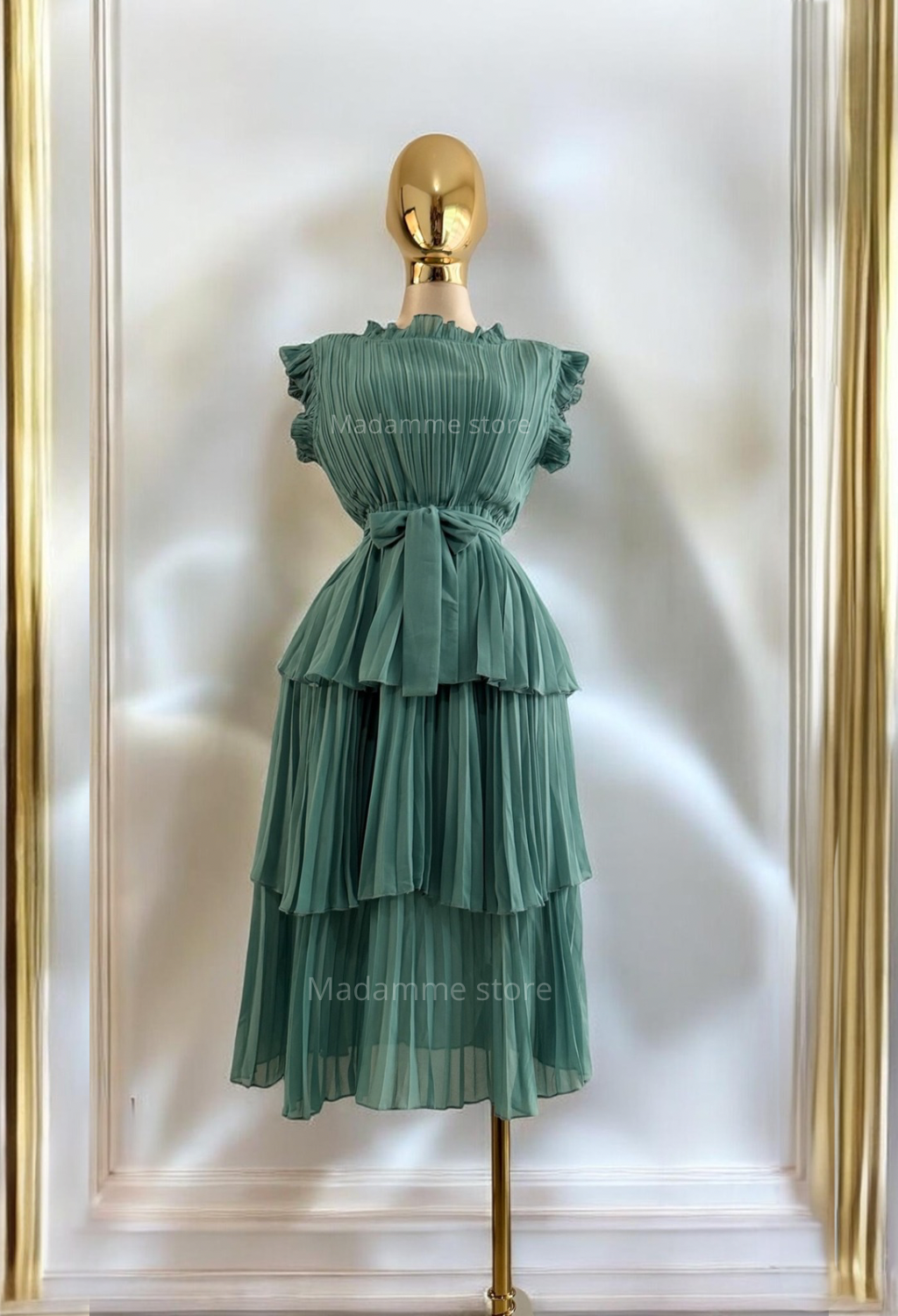 Vestido Aura Salvia