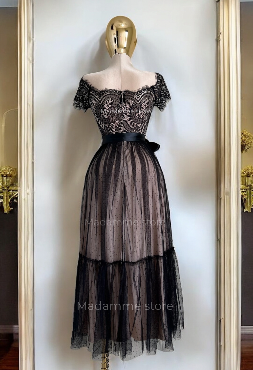 Vestido Flor de Medianoche