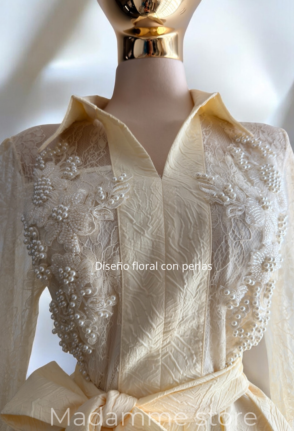 Vestido Perla de Mantequilla