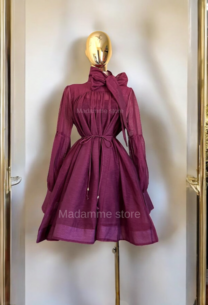 Vestido Rubí Imperial