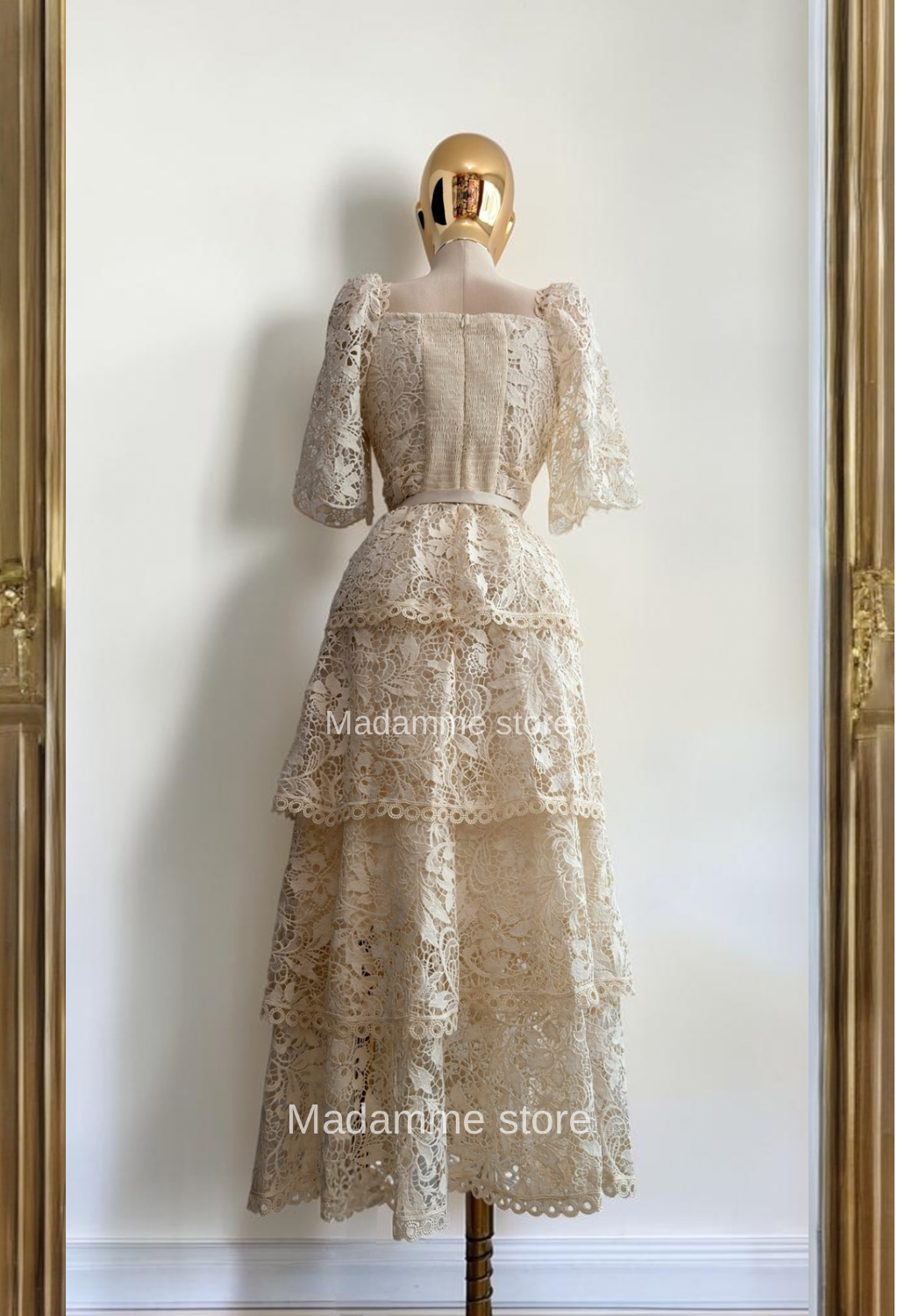 Vestido Flor de Encaje