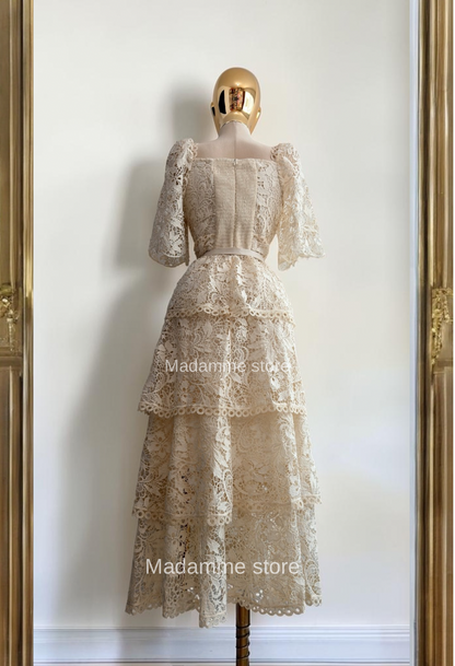Vestido Flor de Encaje