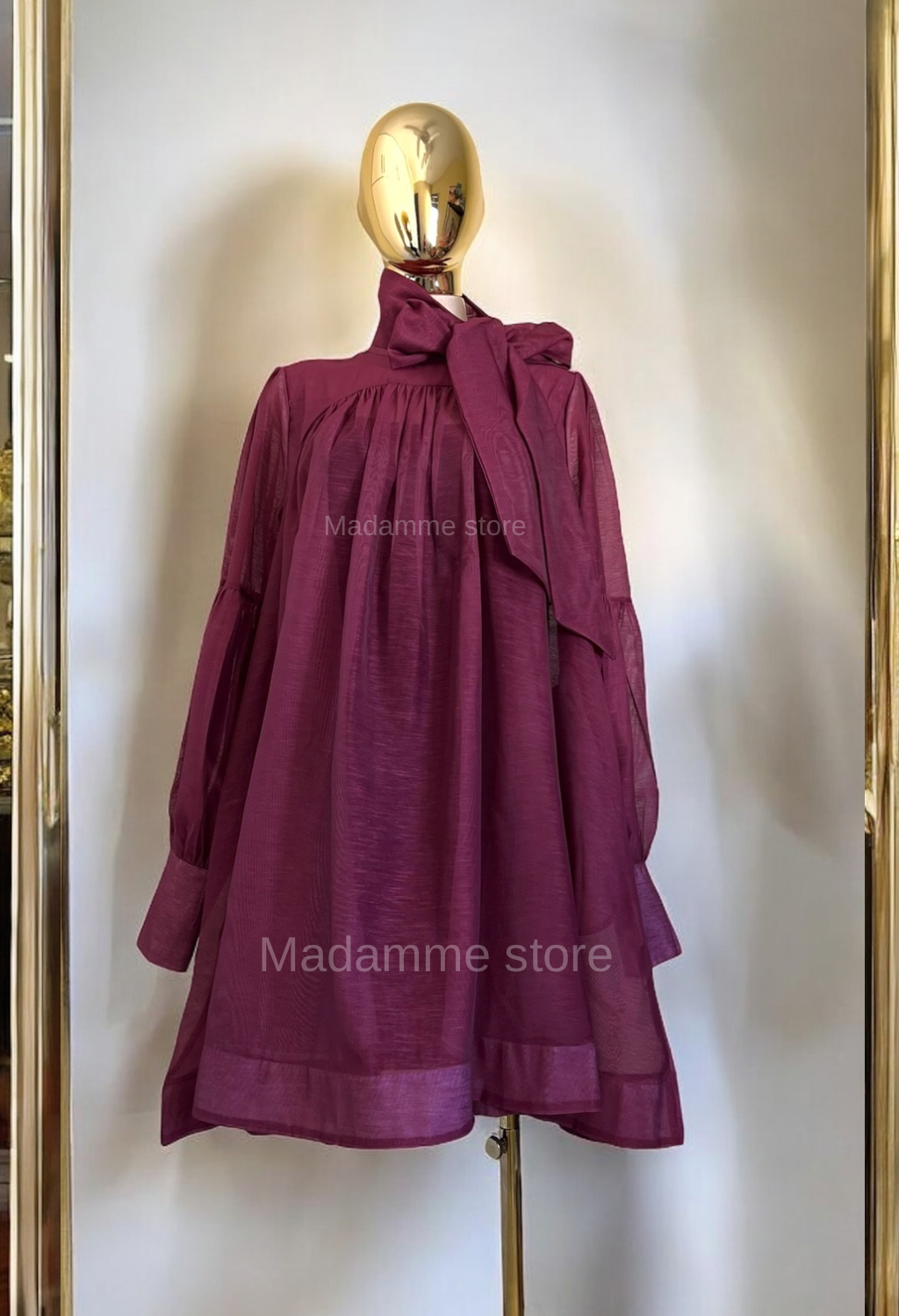 Vestido Rubí Imperial