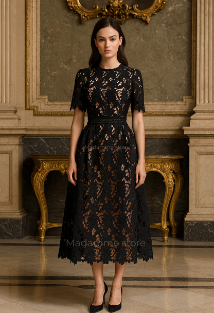 Vestido Sombra de Encaje