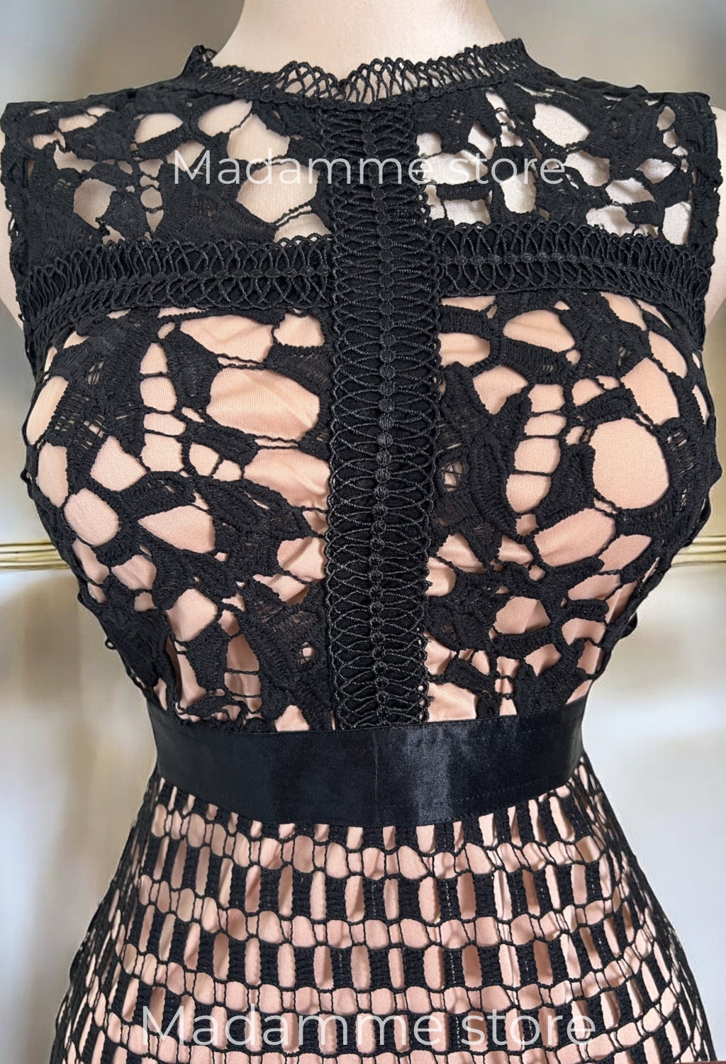 Vestido Encaje Noir Éternel