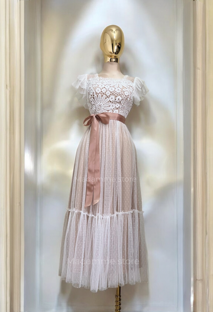 Vestido Rose de Chantilly