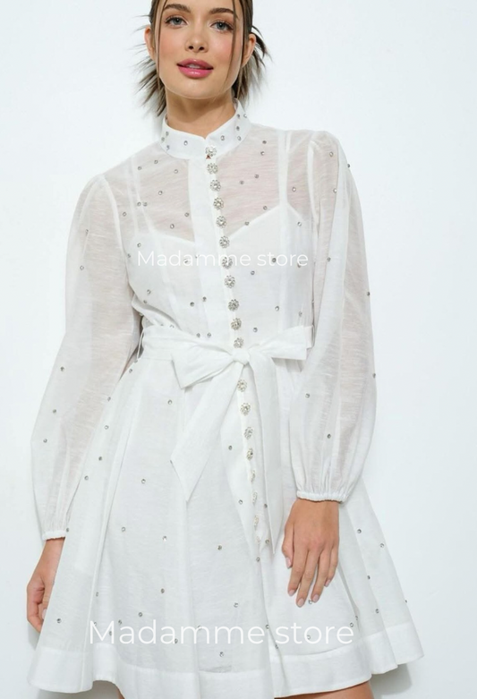Vestido Diamante Blanco