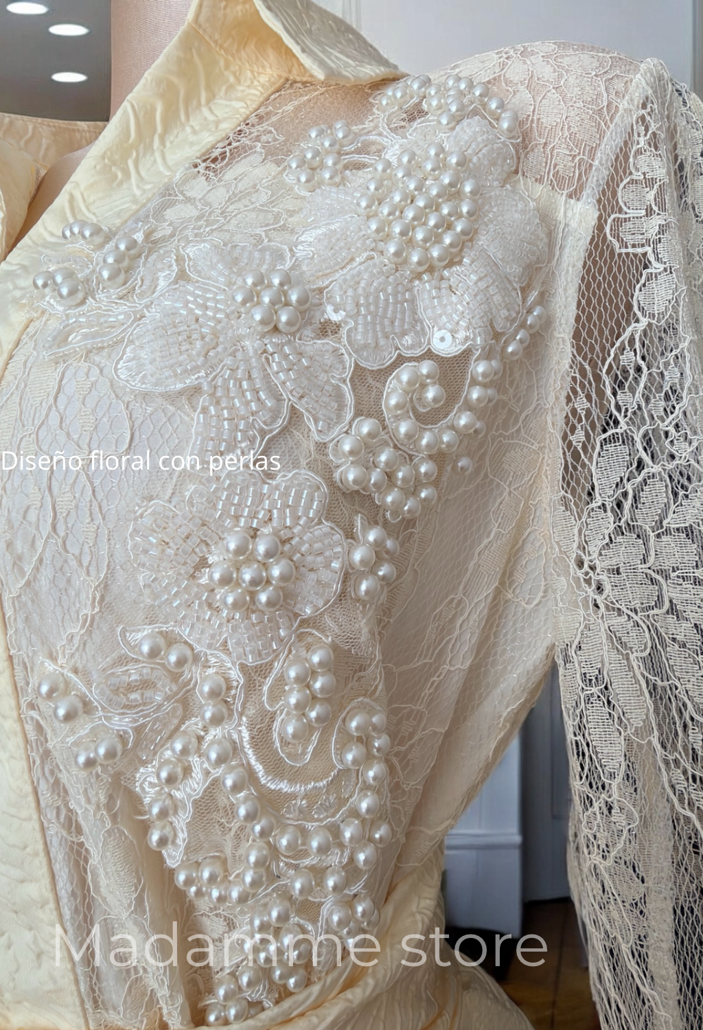 Vestido Perla de Mantequilla