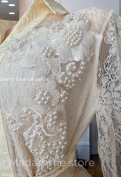 Vestido Perla de Mantequilla